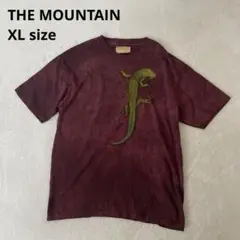 THE MOUNTAIN プリントTシャツ　XL トカゲ