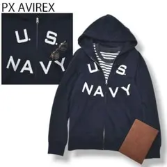 ^^様専用 PX アヴィレックス ジップアップ プリント パーカー M