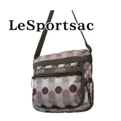 LeSportsac レスポートサック 3-Zip ショルダーバッグ ドット