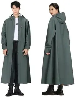 新品✨[Vivirose] レインコート カッパ ユニセックス カーキ　L