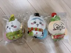 ハッピーホリデーなマスコット　ちいかわ・ハチワレ・うさぎ