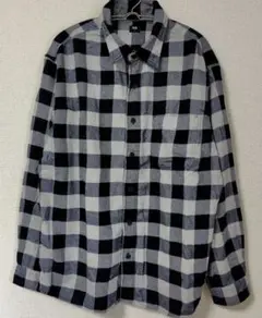 【ユニクロ】フランネル長袖シャツ Lサイズ