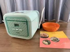 TIGER tacook マイコン炊飯ジャー3合　2019年製　ミントグリーンのサムネイル