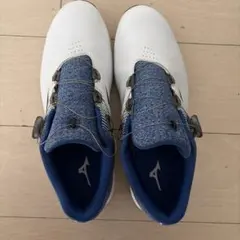 MIZUNO ゴルフシューズ BOA ホワイト ブルーのサムネイル