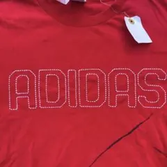 特殊刺繍　00s old adidas アディダス　Tシャツのサムネイル