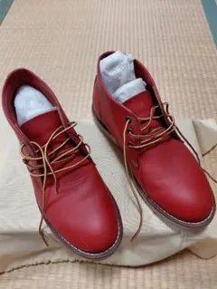 Hawkins　赤茶　ブーツ