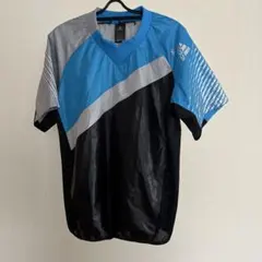 adidas メッシュ Vネック ウィンドブレーカー