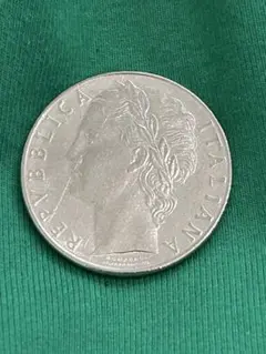 イタリア　100リラ　美品 Yahoo!オークション - 送料無料 美品 1977年 イタリアの100