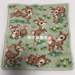 ラブラリーバイフェイラー ツンツンバンビーノ ハンカチ　FEILER 中古品
