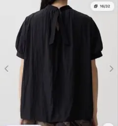 24ss トゥモローランドコレクション ブラウス 柄 シャツ シルク混 
