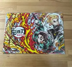 鬼滅の刃 無限列車編 DVD特典 ジャケットサイズキービジュアルポスター
