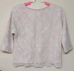 【美品】ラトータリテ⭐レース トップス ブラウス(F)