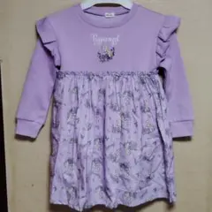 裏起毛 ワンピース