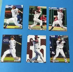 島内宏明　プロ野球チップス　6枚　スターカード　楽天イーグルス　楽天