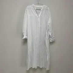 FREDY REPIT ストライプ ロングシャツワンピース サイズ38のサムネイル