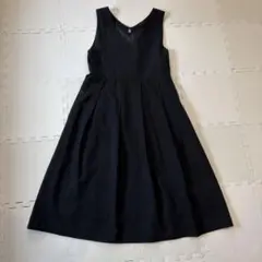 merlot ジャンパースカート 黒色 freeサイズ