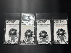 大阪万博2025 クロミャクミャク 3D ラバーマスコットキーチェーン 4種