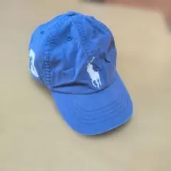Polo Ralph Lauren キャップ ブルー　子供用のサムネイル