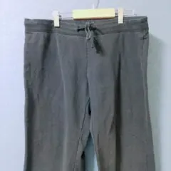 ギャップ ロングパンツ ストレート Ｓサイズ ブラック綿混 ストレッチ 部屋着