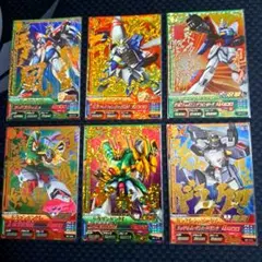トライエイジ B6弾 Gガンダム ゴッドガンダム CP 6種セット‼️