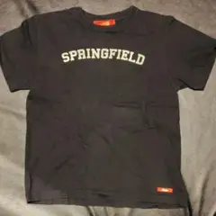 インディアンモトサイクルSpringfield ブラック Tシャツ　Мサイズ
