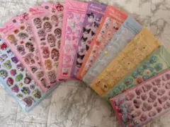 ボンボンドロップシール ぷくぷくシール 10枚