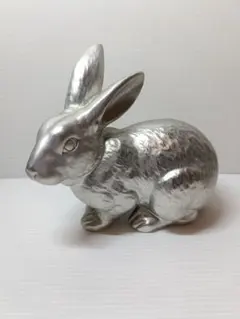 置物 うさぎ オブジェ ウサギ インテリア レトロ 兎