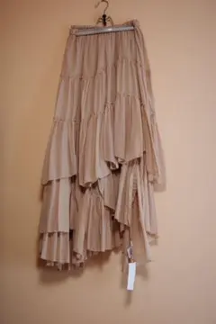 CASA FLINE カーサフライン コットンティアードスカート