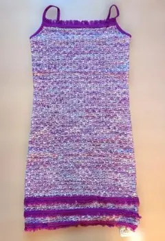 ✾【新品タグ付】ロイヤルパーティー☆キャミワンピース　パープルピンク