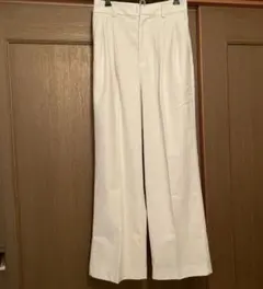 GLOBAL WORK あったかウツクシルエットワイドパンツ