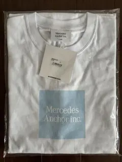 Mercedes Anchor inc graph paper logo tee