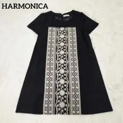 HARMONICA　ハーモニカ ワンピース 刺繍　エンブロイダリー