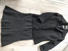 a.v.v 黒 スーツ ジャケットとスカートの3点！セット