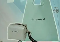 ゼクシィ6月号付録　ジルスチュアートエコバッグ&ポーチ　JILLSTUART