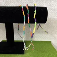 ミサンガ アンクレット 三本セット 定形外 473