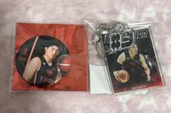 アルバルク東京 プレーヤーズ缶バッジ アクリルキーホルダー 安藤周人選手