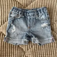 GAPベビー　6-12M ダメージショートパンツ