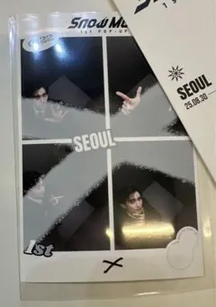 SnowMan 向井康二　プリクラ　診断シート　ステッカー　POPUP韓国