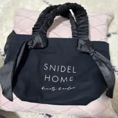 SNIDEL HOME トートバッグ 黒