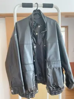 フェイクレザージャケット