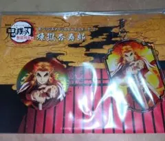 鬼滅の刃　煉獄杏寿郎　缶バッチ＆アクリルキーホルダー