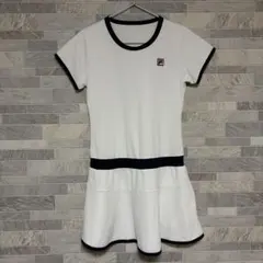 FILA ワンピース テニスウェア レディース ホワイト M