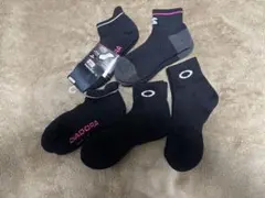 DIADORA & Oakleyスポーツテニスソックス 5足セット22〜25cm