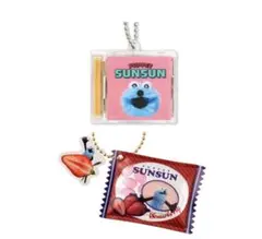 パペットスンスン シャカシャカキャンディチャーム　＆　CDキーホルダー