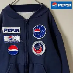 PEPSI 2001 SPACE TOUR ジップアップ スウェット - メルカリ