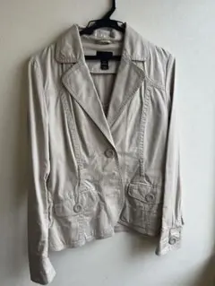 H&M ベージュ テーラードジャケット US 6