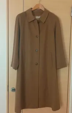 PIACENZA 最高級カシミヤ生地 ロングコート ブラウンのサムネイル
