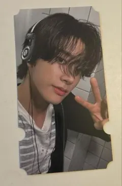 ENHYPENジェイク　カフェメッセージカード