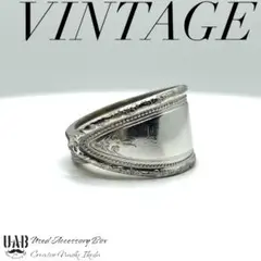 RING　20号　スプーンリング　材質:シルバープレート　CR0696
