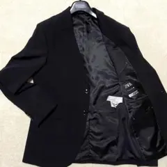 【美品✨】ZARA トラベラー テーラードジャケット 通年 黒 XL